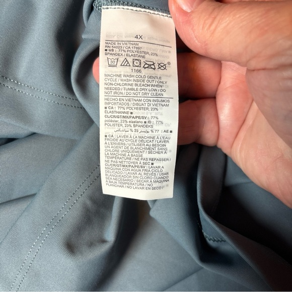 Old Navy Women’s High-Waisted PowerSoft Skort Dusk Navy Blue Size 4X (Plus) - Picture 14 of 15